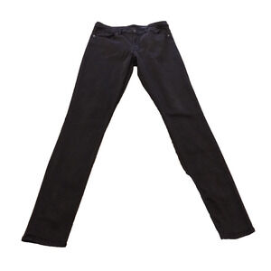 Sebastian McCall Women 30 Jeans Skinny High Rise‎ Cotton Blend Stretch Black